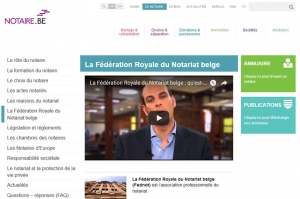 BELGIQUE | En 2017, Fednot, la Fédération Royale du Notariat Belge innove avec deux services en ligne destinés aux citoyens